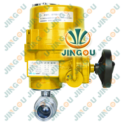 衛(wèi)生級電動球閥（配JHQ防爆執(zhí)行器）