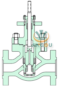 二級籠式電動調節閥 （法蘭連接） 