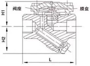 CS46H膜合式疏水阀 (螺纹连接)